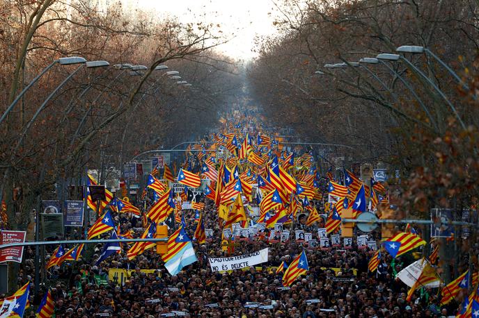 Barcelona, protesti | Foto Reuters