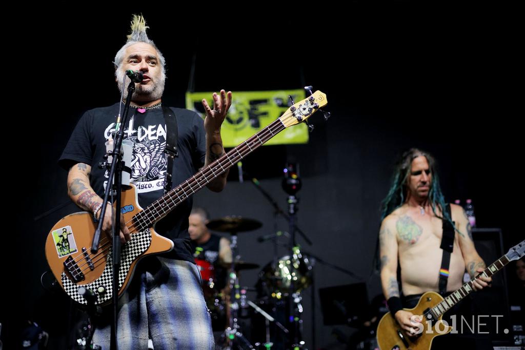 Koncert zasedbe NOFX v Ljubljani