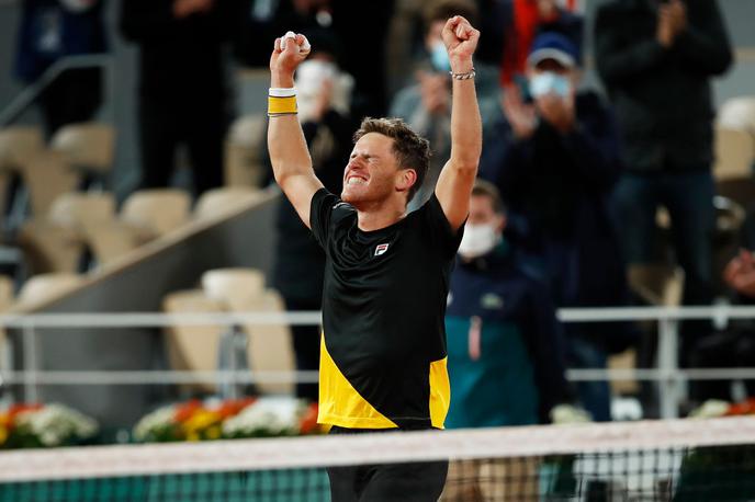 Diego Schwartzman | Argentinec se je kot zadnji prebil na zaključni turnir. | Foto Gulliver/Getty Images