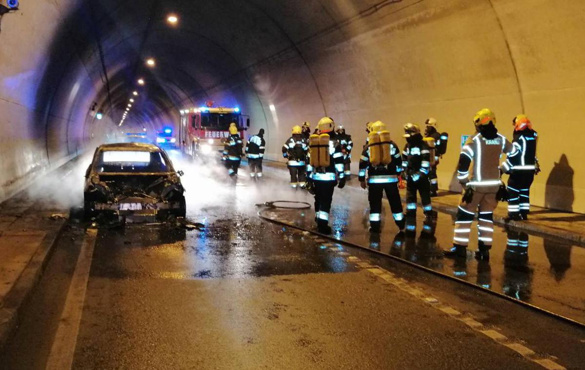 Požar Ljubelj | Foto policija