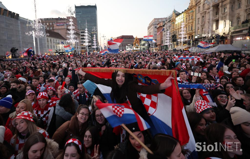 Hrvaška navijači Sprejem