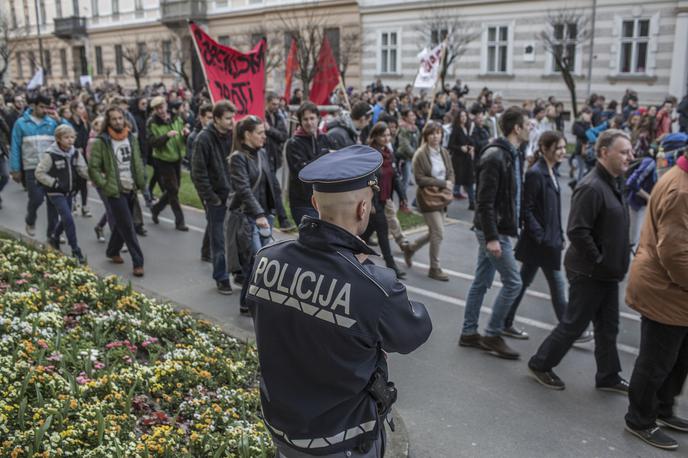 Protest proti rasizmu in fašizmu | Foto Matej Leskovšek