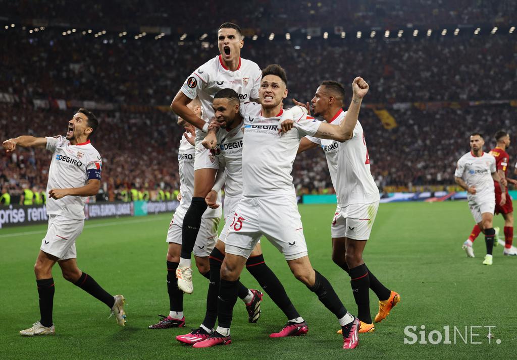 finale evropske lige Sevilla Roma