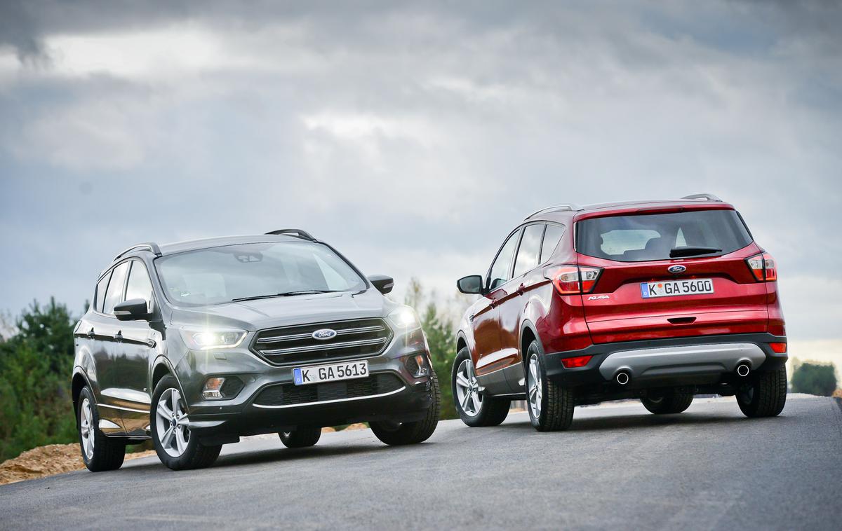 Ford kuga - prva vožnja prenovljenega modela | Foto Ciril Komotar