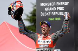 Dovizioso zmagovalec v Brnu