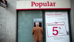 Banco Popular bo pred stečajem rešil Santander