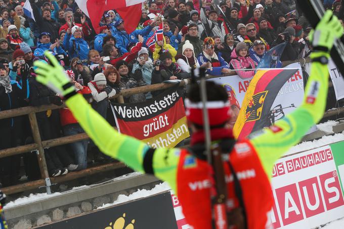 Leta 2012 je Fak zmagal na Pokljuki na tekmi s skupinskim startom. | Foto: Aleš Fevžer