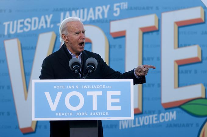 Bodoči predsednik ZDA Joe Biden | Foto: Reuters