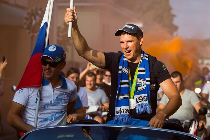 Vasilij Žbogar sprejem | Foto: Žiga Zupan/Sportida