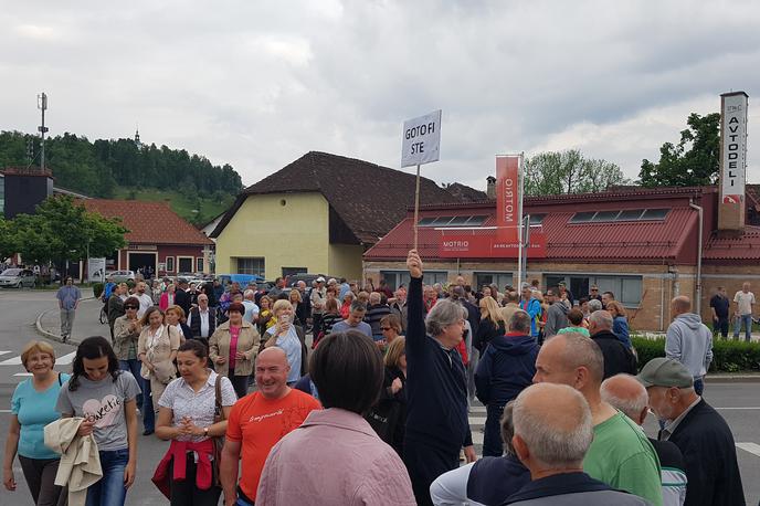 protest Vrhnika Kemis | Foto Gregor Pavšič