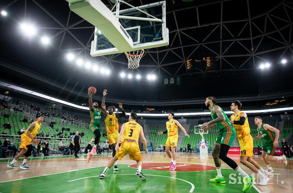 Cedevita Olimpija : Gran Canaria, EuroCup