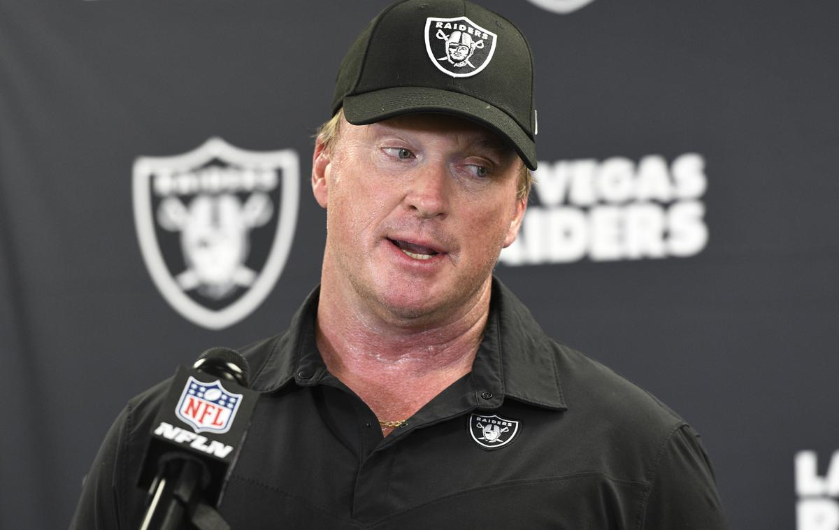 Jon Gruden | Jon Gruden ni več trener La Vegas Raiders. | Foto Guliverimage