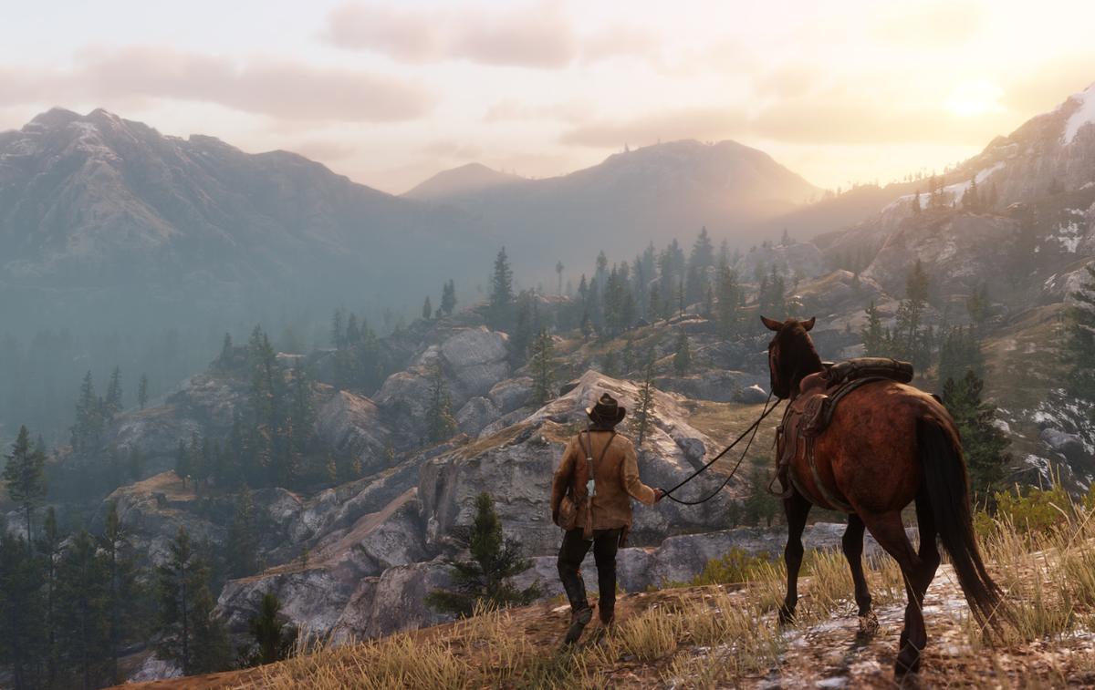 Red Dead Redemption 2 | Videz igre Red Dead Redemption 2 je fenomenalen. Ogromno kritikov in igralcev je enotnih, da gre za enega najlepših in predvsem najbolj dodelanih svetov, kar smo jih do zdaj videli in imeli priložnost raziskovati v videoigrah. | Foto Rockstar Games