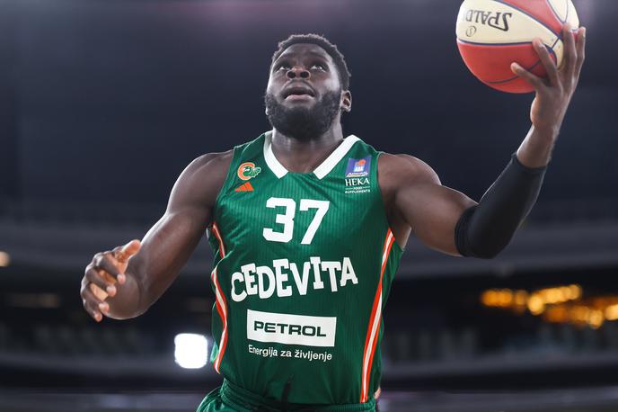 Derek Ogbeide Cedevita Olimpija | Derek Ogbeide ni več član ljubljanske Cedevite Olimpije. | Foto Aleš Fevžer