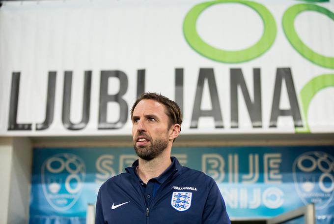 Gareth Southgate v Stožicah | Foto: Vid Ponikvar