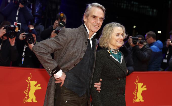 Jeremy Irons je od leta 1978 poročen z igralko Sinead Cusack.  | Foto: Reuters