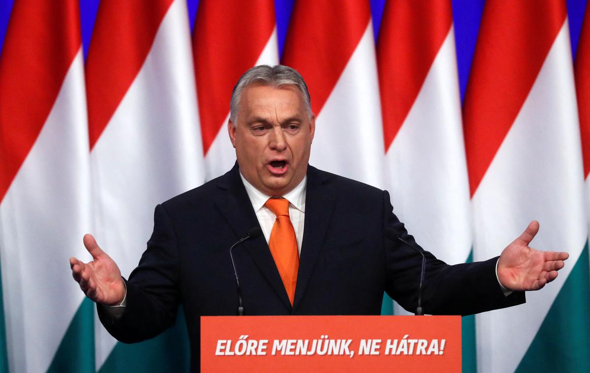 Viktor Orban | Viktor Orban je Madžare pozval, naj bo njihov odgovor "jasen in nedvoumen" tako kot leta 1956. | Foto Reuters