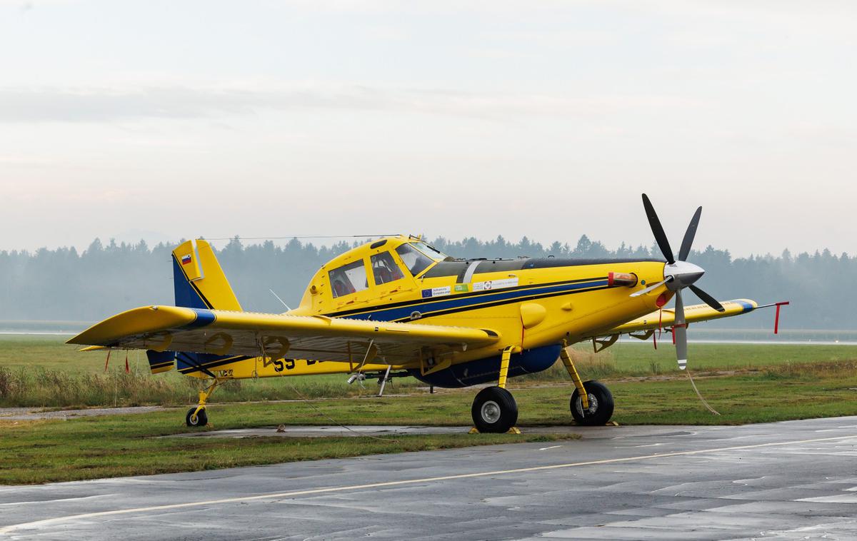 air tractor | Požar je lokaliziran, povsem pogašen pa še ne.  | Foto STA