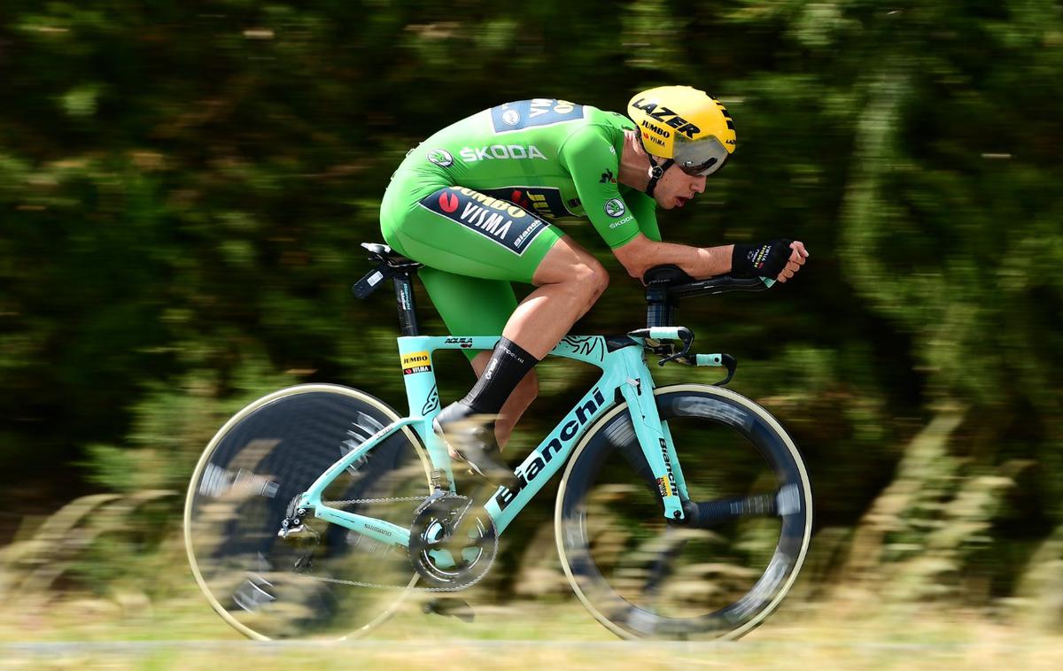 Wout Van Aert | Wout Van Aert je belgijski prvak v vožnji na čas. | Foto zajem zaslona