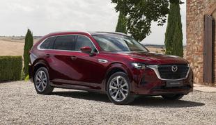 Mazda CX-80: Japonci za Evropo prvič s sedmimi sedeži #foto