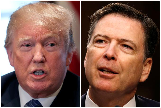 James Comey Donald Trump | Foto: Reuters