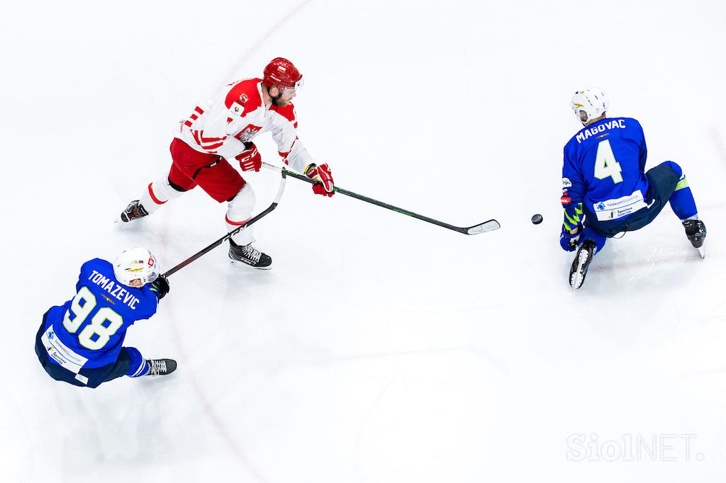 slovenska hokejska reprezentanca Poljska pripravljalni turnir