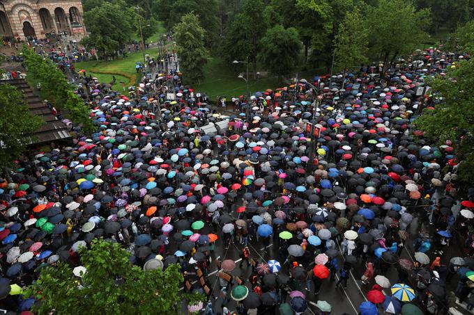 Beograd, shod | Foto: Reuters