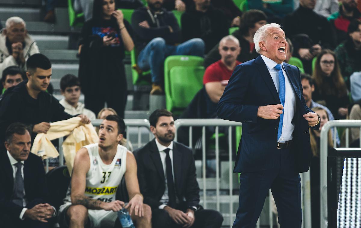 Cedevita Olimpija : Partizan Željko Obradović | Željko Obradović je bil drugo sezono zapored izbran za najboljšega trenerja košarkarske lige Aba. | Foto Grega Valančič/Sportida