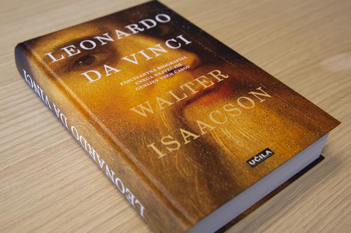 Leonardo da Vinci, knjiga | "Četudi ne bomo nikoli dosegli Leonardove veličine, se lahko od njega učimo in mu poskušamo biti podobni." | Foto Bojan Puhek