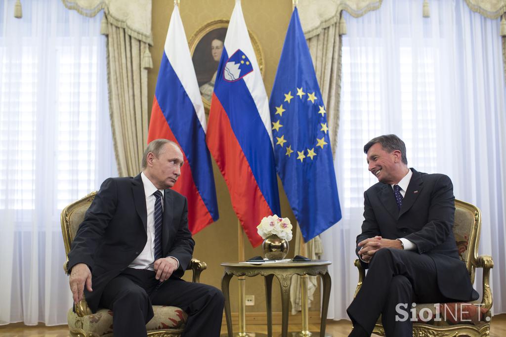 Borut Pahor Vladimir Putin