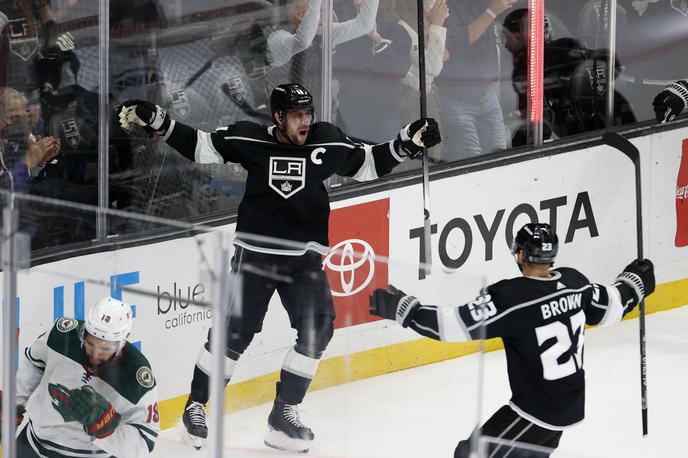 Anže Kopitar | Hokejisti LA Kings gostijo Minnesota Wild. | Foto Guliverimage