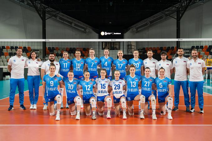 V nedeljo se bodo Slovenke pomerile še s Slovakinjami. | Foto: CEV