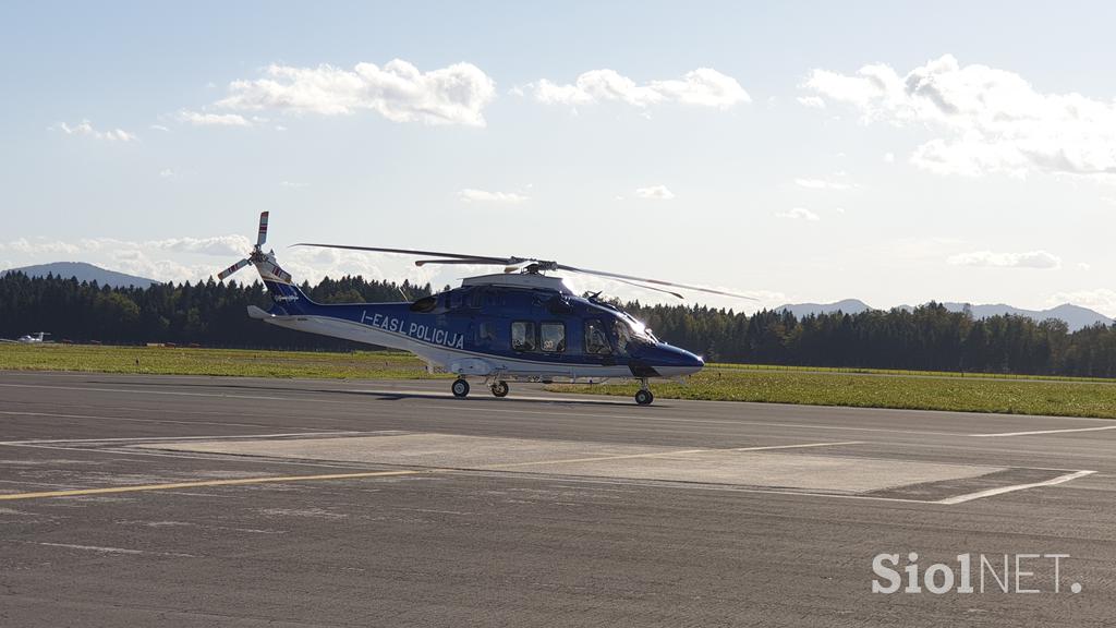 slovenska policija helikopter