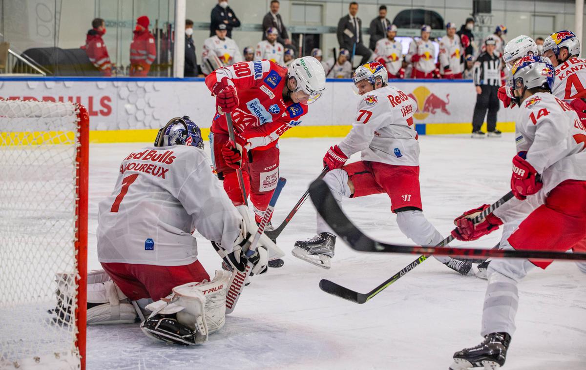 J. P. Lamoureux | Salzburžani so s 3:0 premagali Celovec. | Foto Guliverimage