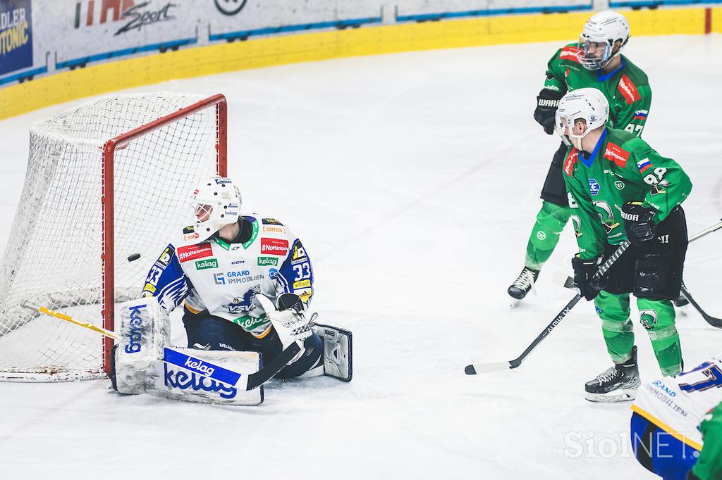 IceHL, četrtfinale, 2. tekma: HK SŽ Olimpija - VSV Beljak