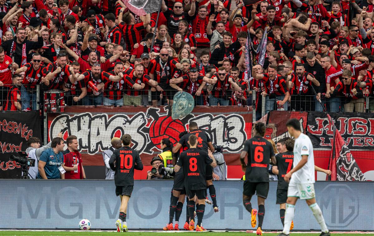 Bayer Leverkusen | Zgodovinski uspeh Bayerja iz Leverkusna, ki je osvojil naslov nemškega prvaka. | Foto Guliverimage