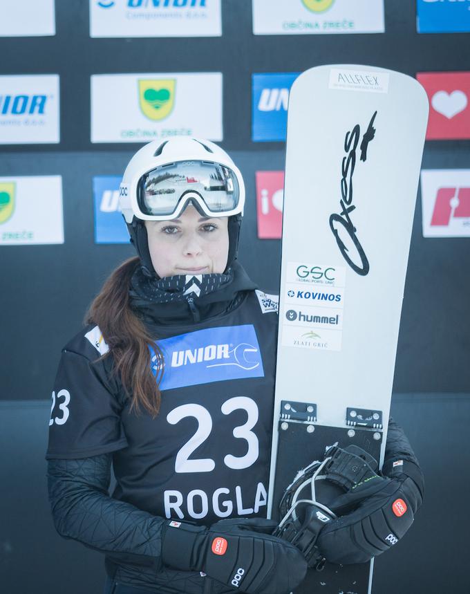 Letos je na Rogli osvojila 4. mesto, dosežek je ponovila tudi na tekmi v Banskem v Bolgariji. | Foto: Urban Meglič/Sportida