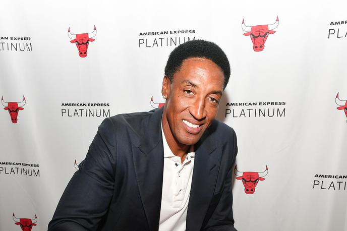 Scottie Pippen | Scottie Pippen je največje uspehe v karieri dosegal v dresu Chicaga Bulls, leta 1992 pa je z ZDA osvojil zlato medaljo na OI v Barceloni. | Foto Getty Images