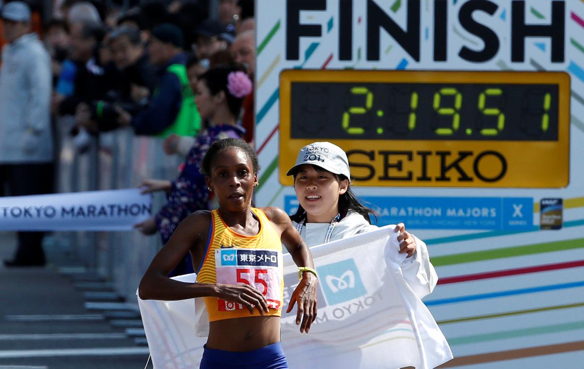 Sarah Chepchirchir | Ali nova prepoved nastopanja pomeni konec kariere kenijske maratonke Sarah Chepchirchir? | Foto Reuters