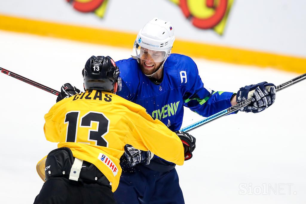 Slovenija Litva svetovno prvenstvo v hokeju 2019 Kazahstan