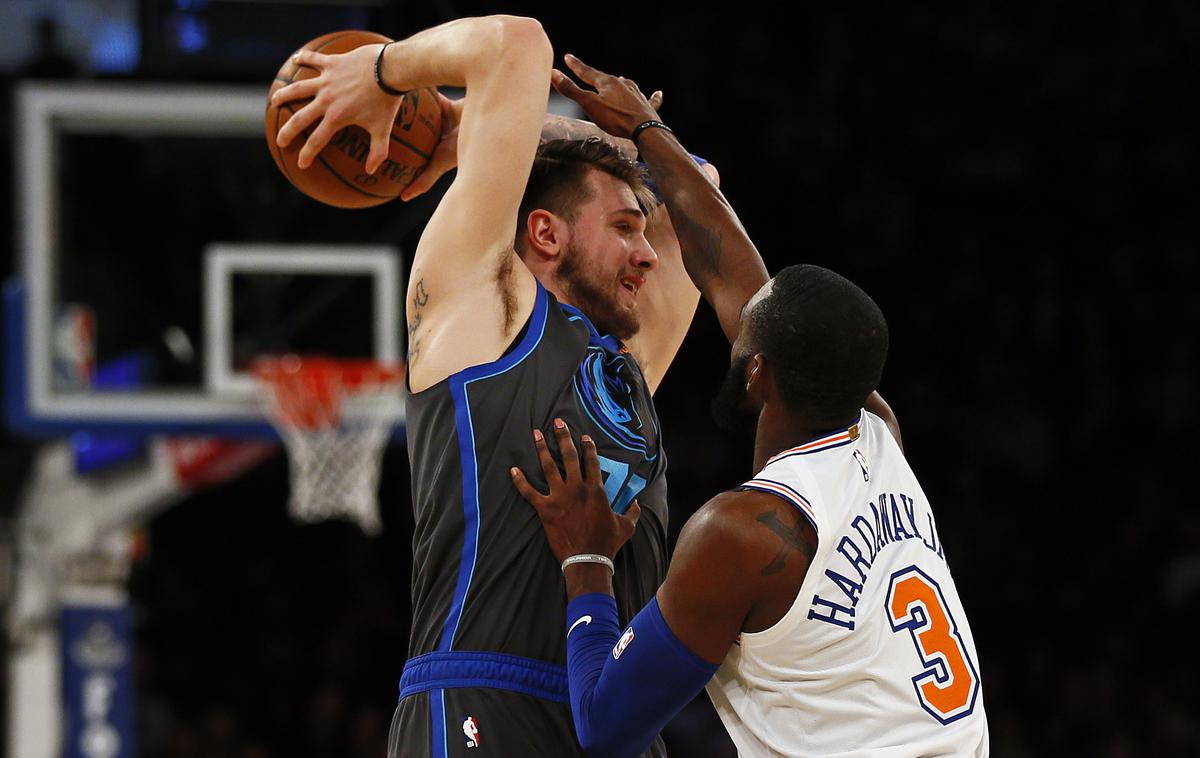 Luka Dončić | Luka Dončić je v New Yorku prišel do 999. točke v ligi NBA.  | Foto Reuters