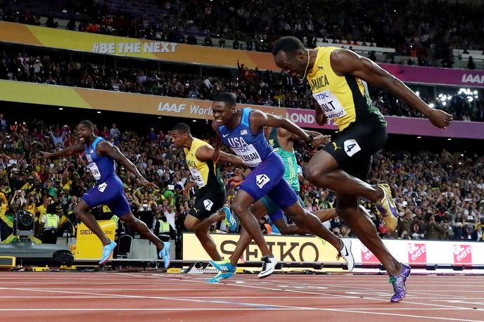 Finale 100 m London Bolt Coleman | Foto Reuters