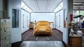 Porsche 911 993 turbo project gold