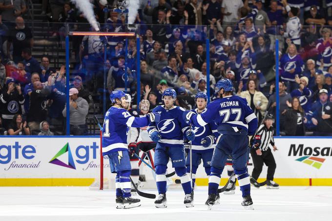 Tampa je dosegla deveto zmago na zadnjih desetih tekmah. | Foto: Reuters