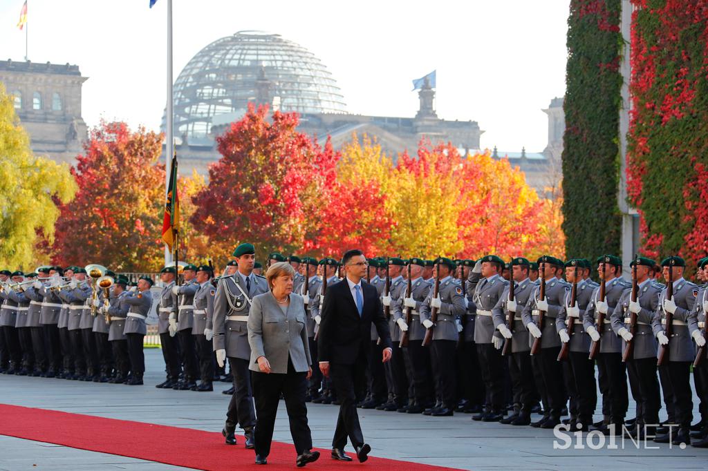 Marjan Šarec Angela Merkel