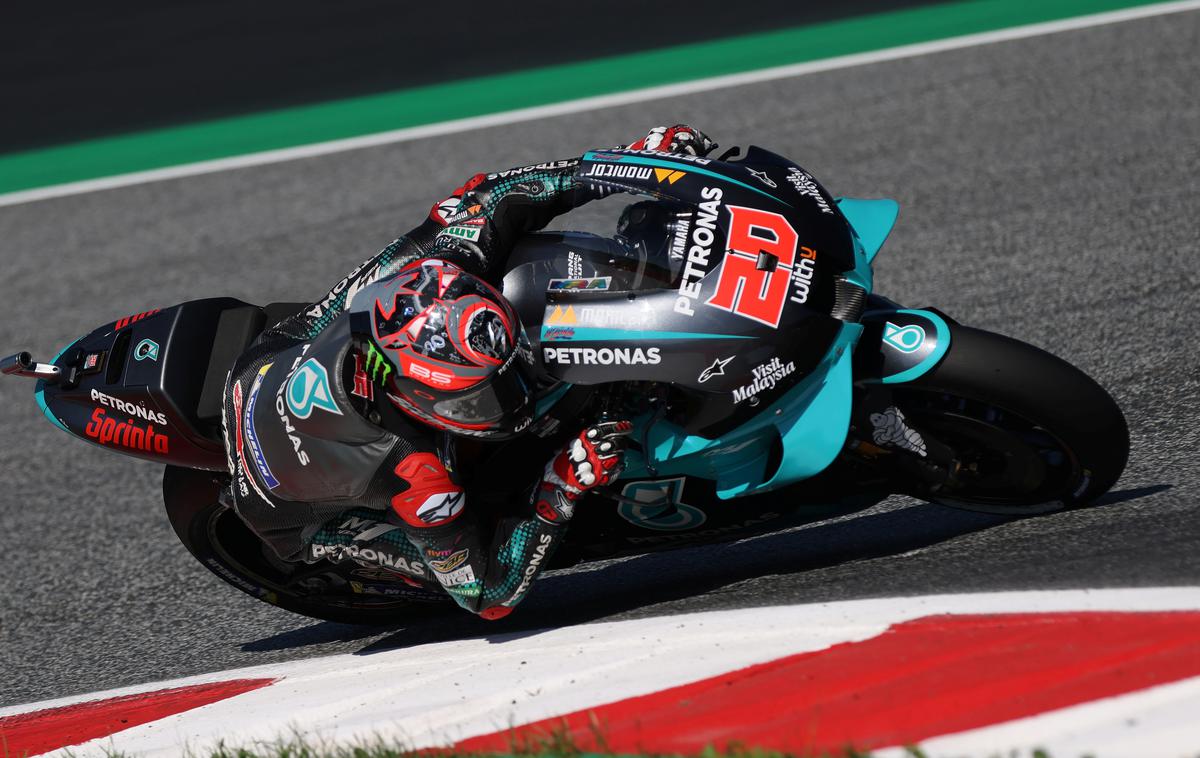 Quartararo | Japonskemu motociklističnemu koncernu Yamahi so v seštevku proizvajalcev v razredu motoGP odvzeli 50 točk. | Foto Reuters