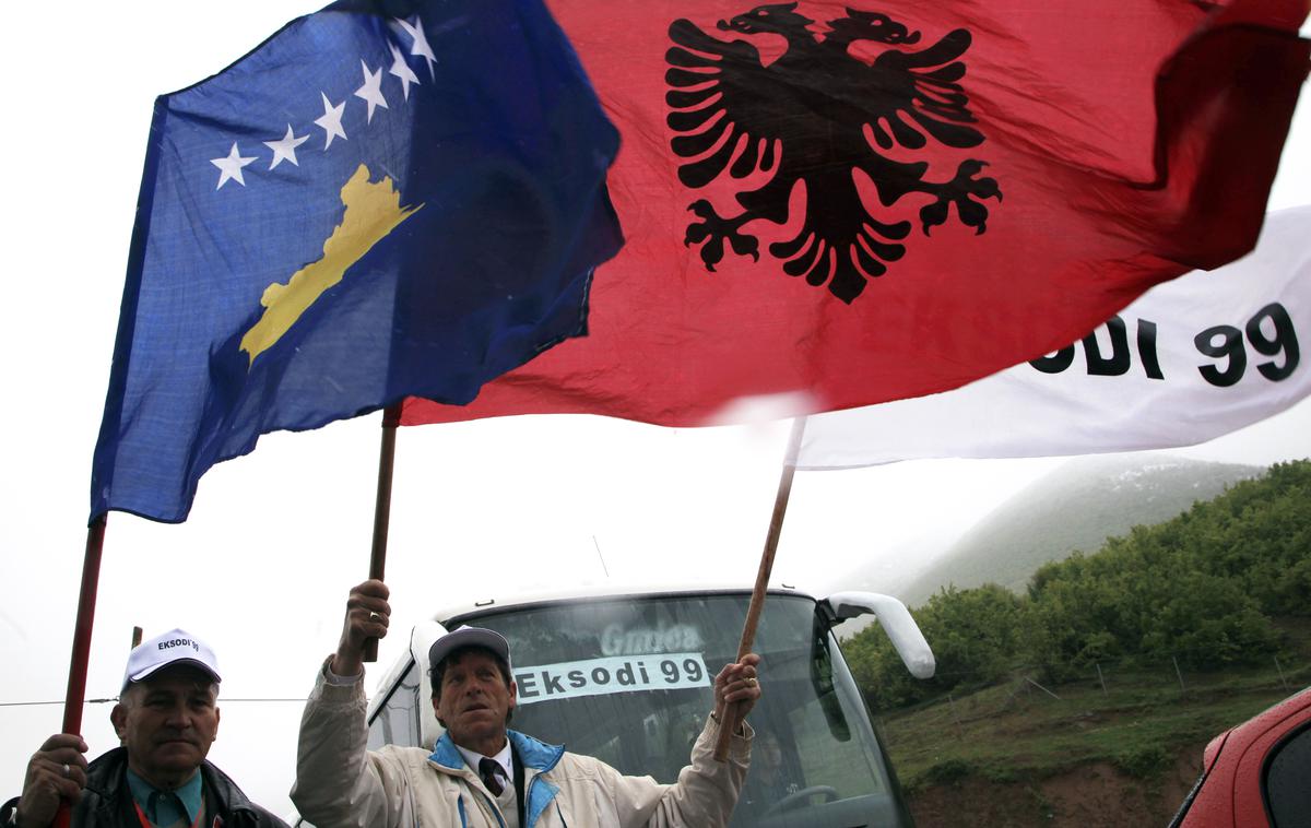 Kosovo in Albanija | Kosovo in Albanija naj bi v začetku prihodnjega leta odprli mejo med državama. Srbija je napoved odprtja meja že označila za nesprejemljivo. | Foto Reuters