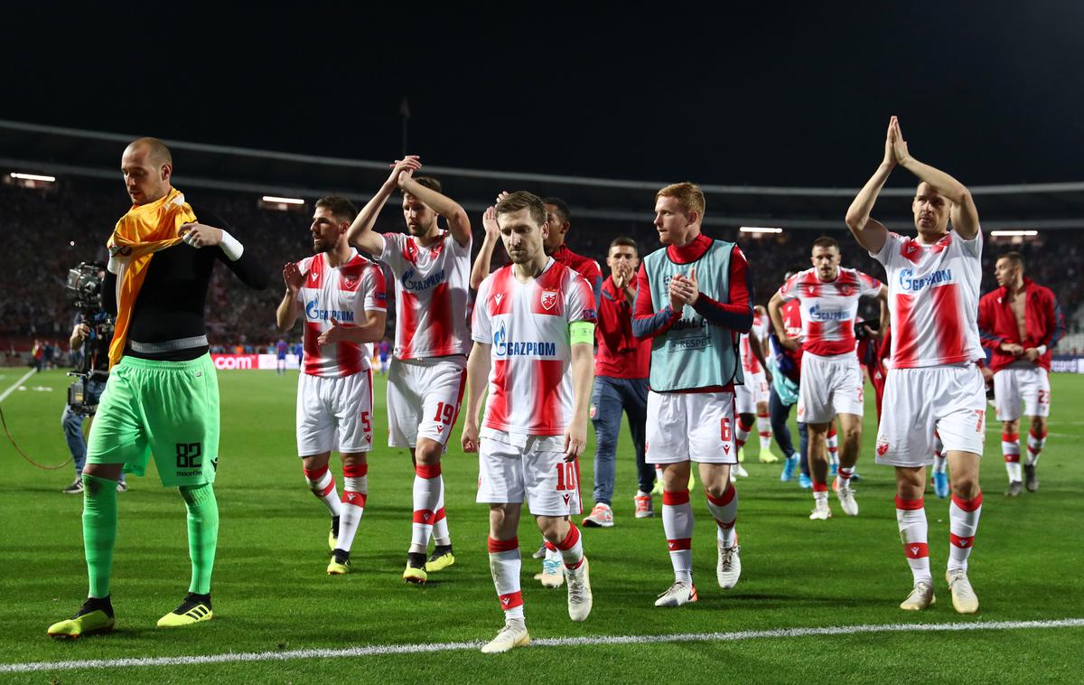 Crvena zvezda | Srbski prvak Crvena zvezda se za nedoločen čas poslavlja od zelenic. | Foto Reuters