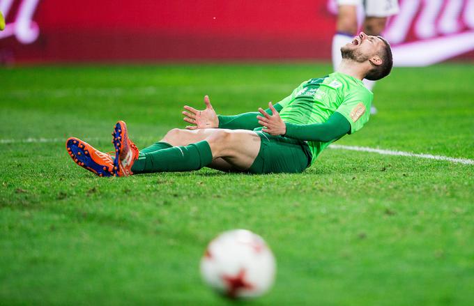 Kenan Bajrić je prepričal že v dresu Olimpije, zdaj redno igra tudi na Slovaškem. | Foto: Vid Ponikvar