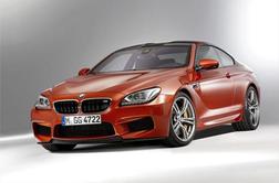 Novi BMW M6 do 305 kilometrov na uro